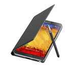 Galaxy Note3 FlipCover_004_Open Pen_Jet Black.jpg