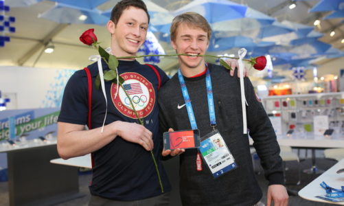 Walentynki wśród sportowców w Soczi!
