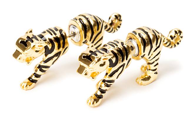 Tiger Back & Front Earrings £6.00 7,99€ 31,90 PLN 12,90CHF-004-2014-04-17 _ 22_05_01-75