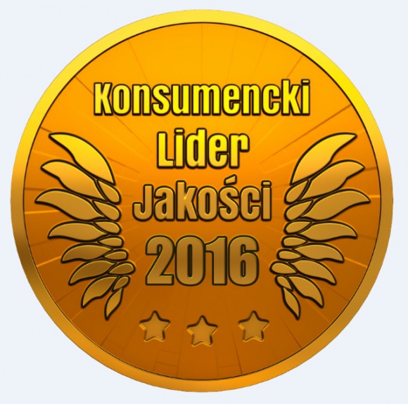 Komputronik ponownie Liderem Jakości BIZNES, Handel - Komputronik już trzeci raz z rzędu otrzymał w ogólnopolskim badaniu KONSUMENCKI LIDER JAKOŚCI 2016 najwyższe wyróżnienie: złote godło w kategorii „Sieci sklepów komputerowych”.