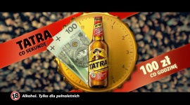 „TATRA co sekundę, STÓWA co godzinę!”* BIZNES, Konsument - NAJWIĘKSZA LOTERIA W HISTORII TATRY 1 lutego 2017 r. Tatra startuje z największą w historii marki loterią promocyjną “Tatra co sekundę, sto złotych co godzinę!”*.