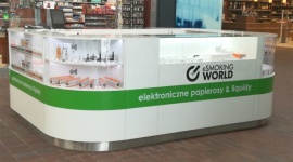 Stoisko eSmoking World w Quick Park Mysłowice