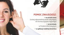 Silesia City Center pokonuje barierę dźwięku BIZNES, Konsument - Silesia City Center, jako pierwsze i jedyne centrum handlowe na Śląsku, wprowadziła od lutego br. usługę tłumacza dla osób Głuchych.