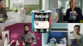 Dekoral rusza z wiosenną kampanią reklamową BIZNES, Konsument - Już od kwietnia na ekranach naszych telewizorów zobaczymy reklamę Dekoral. Jej hasło przewodnie brzmi: Różne potrzeby, jedno rozwiązanie Dekoral Clean & Color.