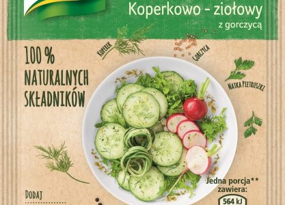 NOWOŚĆ! Sosy sałatkowe Naturalnie smaczne! Knorr
