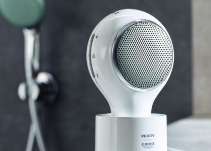 KĄPIEL W RYTMIE ULUBIONEJ MUZYKI Z GROHE AQUATUNES