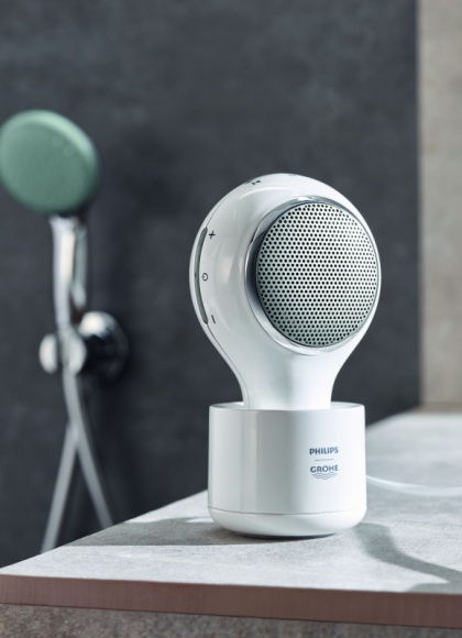 KĄPIEL W RYTMIE ULUBIONEJ MUZYKI Z GROHE AQUATUNES