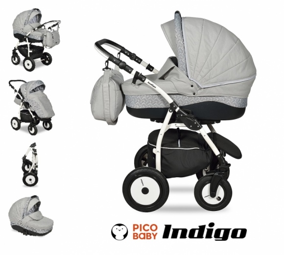 NOWOŚĆ!!! Wózek Camila 2w1 od marki Indigo elegancja oraz wyjątkowa wygoda BIZNES, Handel - Wózek Camila 2w1 to nowość w ofercie marki INDIGO Wyróżnia się eleganckim, dyskretnym wyglądem, a stonowane szarości, wieczna czerń i ponadczasowa biel nadają mu klasy i niezmiennie modnego looku.