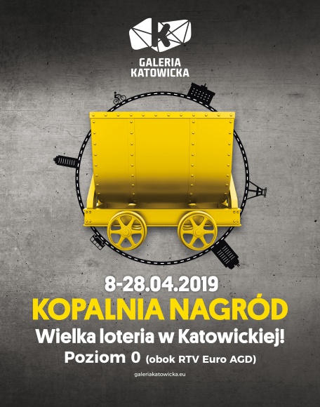 „KOPALNIA NAGRÓD” W GALERII KATOWICKIEJ BIZNES, Konsument - Już wkrótce w Galerii Katowickiej ruszy pierwsza od pięciu lat loteria paragonowa.