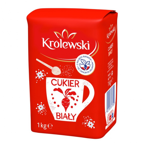 Cukier Królewski w nowej odsłonie BIZNES, Handel - Czy cukier może być... czerwony? Oczywiście, że tak! Cukier Królewski udowadnia to od 20 lat, a teraz dodatkowo dowiódł to w badaniach. Marka wprowadza na rynek nowe opakowania, w których będzie jeszcze więcej charakterystycznej, królewskiej czerwieni.