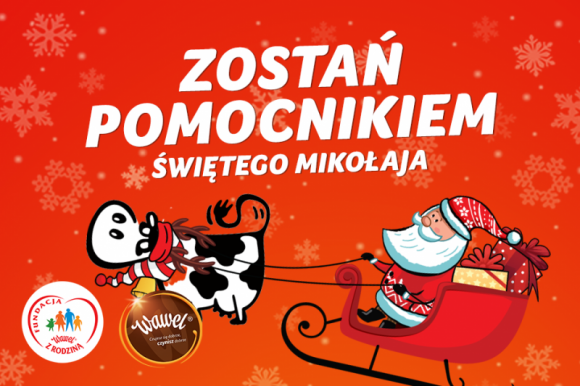 Świąteczna współpraca marki Wawel i Fundacji „Wawel z Rodziną” z Frisco.pl BIZNES, Konsument - Już po raz kolejny, z okazji zbliżających się Świąt Bożego Narodzenia marka Wawel razem z Fundacją „Wawel z Rodziną” organizują wyjątkową akcję „Zostań pomocnikiem Św. Mikołaja”