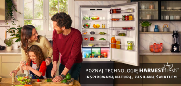 Beko wprowadza na rynek innowacyjne lodówki z technologią HarvestFresh™ BIZNES, Konsument - Producent urządzeń AGD, firma Beko, wprowadza na rynek nową linię lodówek z technologią HarvestFresh™. Innowacyjny sprzęt inspirowany naturą wykorzystuje światło do zachowania witamin oraz świeżości w owocach i warzywach.