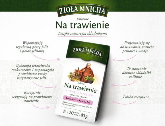 Herbatki ziołowe Zioła Mnicha w ofercie Herbapol – zdrowie zawarte w naturze BIZNES, Handel - Zioła – naturalne bogactwo. Kiedyś skrzętnie uprawiane przez nasze babcie, dzisiaj równie chętnie po nie sięgamy dzięki ich unikatowemu smakowi.