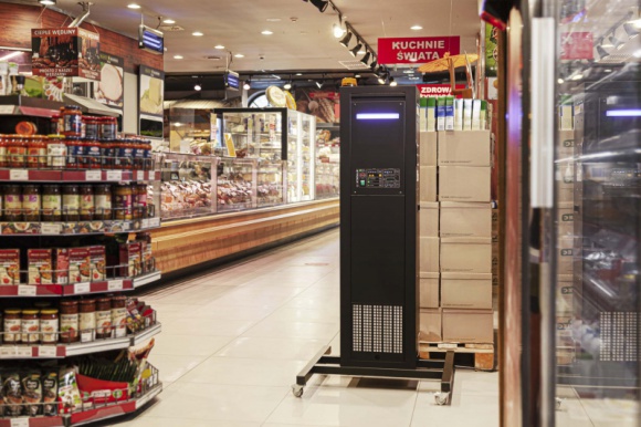 Galeria Bocheńska dezynfekuje non stop powietrze w obiekcie BIZNES, Handel - Galeria Bocheńska wdrożyła technologię Sterylis, która pozwala bezpiecznie dezynfekować powietrze non stop, kiedy w obiekcie przebywają klienci.